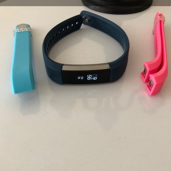 fitbit Accessories - Silver Fitbit Alta Fitness Tracker